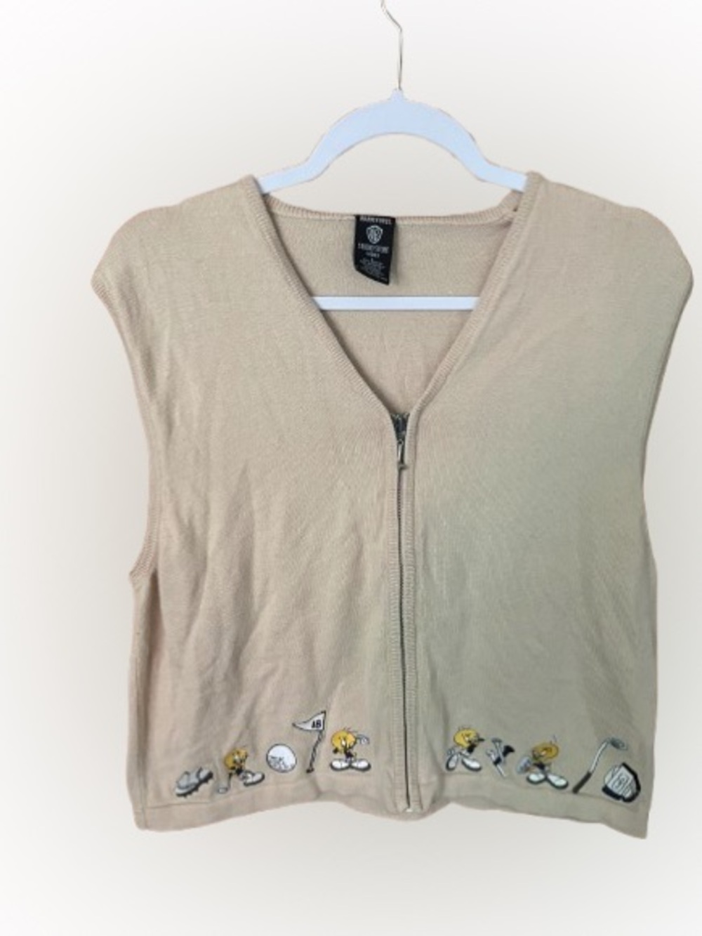 Vintage Tweety Bird Golf Cotton Vest